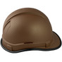 Pyramex  RIDGELINE Cap Style Safety Hardhats with 4 Point RATCHET Liners - Copper Graphite Pattern with Edge
Right Side View
