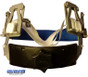 ERB-Omega II Cap Style Safety Hardhats With Ratchet Liners - Gold ~ Ratchet Suspension Detail