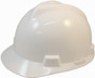 MSA V-Guard Caps With Staz-On Suspension (Size Small) ~ Oblique View