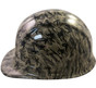 Army Men Khaki Hydrographic CAP STYLE Hardhats - Ratchet Suspension ~ Left Side View