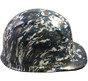 Navy Digital Camo Hydrographic CAP STYLE Hardhats - Ratchet Suspension ~ Left Side View