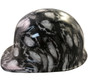 Mr Creepy Hydrographic CAP STYLE Hardhats - Ratchet Liner ~ Left Side View