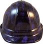 Purple Zombie Hydrographic CAP STYLE Hardhats - Ratchet Liner ~ Front View