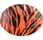 Tiger Orange Hydrographic FULL BRIM Hardhats - Ratchet Liner ~ Graphic Detail