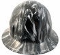 Venom Snake White Hydrographic FULL BRIM Hardhats - Ratchet Liner  ~ Back View