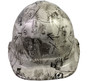 POW Hydrographic CAP Style GLOW IN THE DARK Hardhats - Ratchet Suspension ~ Front View