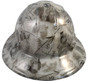 POW Hydrographic FULL BRIM GLOW IN THE DARK Hardhats - Ratchet Suspension  ~ Front View