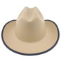 Jackson #119502 Stetson Style Safety Helmet with Ratchet Liners Tan
Back View