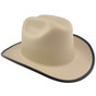 Jackson #119502 Stetson Style Safety Helmet with Ratchet Liners Tan
Right Side Oblique View