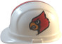 Wincraft NCAA Louisville University Cardinals Safety Helmets ~ Left Side View