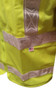 Iron Horse  Lime Double Stripe ANSI Class 2 Work Vests - Silver Stripes ~ Stripe Detail