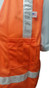 Iron Horse Surveyors Orange Mesh Work Vests With Silver Stripes ~ Detail