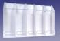 AKLTD #AK-JN5-C 5-Compartment Safety Supply Holders - Clear Acrylic - 45"W X 30"H X 10"D inches