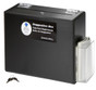 Suggestion Box / Ballot Box, Lockable, BLACK HEAVY-DUTY PLASTIC 