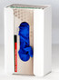 1-Box Vertical Plastic Glove Dispenser, WHITE HEAVY-DUTY PLASTIC