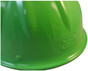 SkullBucket Aluminum Cap Style Hard Hats with Ratchet Suspensions  - Lime Green 