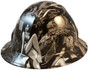 Dream Girls Hydrographic FULL BRIM Hardhats - Ratchet Suspension ~ Oblique View