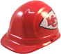 Wincraft NFL Kansas City Chiefs Safety Helmets ~ Oblique View