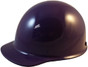 MSA SKULLGARD Cap Style Hardhats with STAZ ON Liners - Purple ~ Oblique View