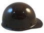 MSA Skullgard Cap Style With Ratchet Suspension Brown ~ Right Side View