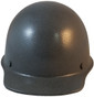 MSA Skullgard Cap Style With Ratchet Suspension Textured GUNMETAL ~ Front View