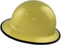 MSA Skullgard Full Brim Hard Hat with FasTrac III Ratchet Liner with Protective Edge - Yellow ~ Right Side View