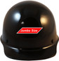 MSA Skullgard (LARGE SHELL) Cap Style Hard Hats with STAZ ON Liner - Black ~ Front View