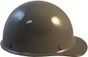 MSA Skullgard (LARGE SHELL) Cap Style Hard Hats with Ratchet Suspension - Gray ~ Right Side View