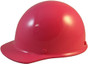 MSA Skullgard (LARGE SHELL) Cap Style Hard Hats with STAZ ON Liner - Hot Pink ~ Oblique View