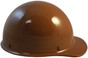 MSA Skullgard (LARGE SHELL) Cap Style Hard Hats with STAZ ON Liner - Natural Tan ~ Right Side View