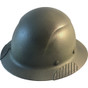 DAX Actual Carbon Fiber Full Brim Hardhat - Textured Camo  - Oblique View