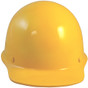 MSA Skullgard (SMALL SIZE) Cap Style Hard Hats with Ratchet Liners - Yellow ~ Front View