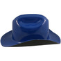 Jackson Stetson Style Safety Helmet - Royal Blue ~ Left Side View