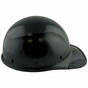 Lift Safety Fiberglass Composite Cap Style Hardhat - Factory Black ~ With Edge ~ Right Side View