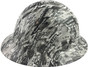 Social Media Hydrographic FULL BRIM Hardhats - Ratchet Suspension ~ Right Side View