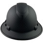 Pyramex #HP54117V Ridgeline Vented Full Brim Style Safety Hardhats with Graphite Pattern - 4 Point Liners Protective Edge ~ Front View