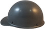 MSA Skullgard (LARGE SHELL) Cap Style Hard Hats with STAZ ON Liner - Textured GUNMETAL ~ Left Side View