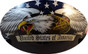 MSA V-Gard Cap Style Patriotic Hard Hat American Pride cap style hard hats ~ Graphic Detail