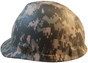 ACU Camouflage Hard Hats - Staz On Liner - Oblique View