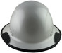 Lift Safety #HDFM-17KG-PW Actual Carbon Fiber Shell Full Brim Hardhat - Pearl White