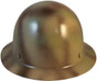 MSA Skullgard Full Brim Hard Hat with STAZ ON Liner - Textured CAMO ~ Front View