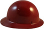 ML-454000-GM SKULLGARD Full Brim Hardhats with STAZ ON Liners - Maroon ~ Right Side View