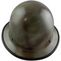 MSA Skullgard Full Brim Hard Hat with Protective Edge Front View with Protective Edge