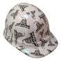 Don't Tread On Me White - CAP STYLE Hydrographic Hardhats
