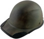 DAX Fiberglass Composite Hard Hat - Cap Style Textured Camo  with Edge ~ Oblique View