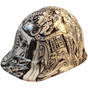 Hot Rod Hydro Dipped Hard Hats Cap Style Design - Ratchet Liner ~ Oblique View
