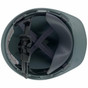 MSA V-Gard Cap Matte Gray Design Hard Hats with One Touch Liners ~ Bottom View