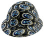 United States  Air Force Design Full Brim Hydro Dipped Hard Hats
Right Side Oblique View
