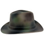 Occunomix #VCB200-CAMO Western Cowboy Hardhats - Textured Camo
Left Side View