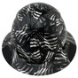 Composite Material Hard Hat - Full Brim Hydro Dipped – Covert Flag Design 
Front View